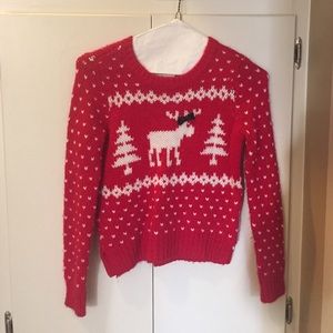 A&F KIDS Holiday sweater size M