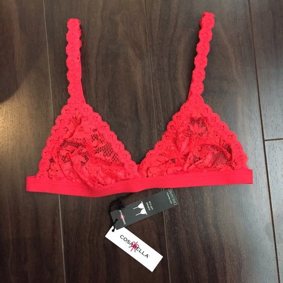 Brand new red bralette