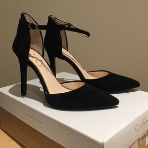 Ankle strap heels