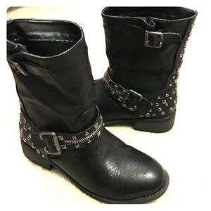 Studded boots