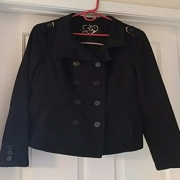G by Guess Jackets & Blazers - Black military style jacket