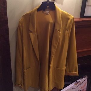 H&M Divided Mustard yellow blazer