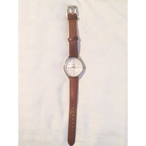 Fossil Flight Mini Brown Leather Watch