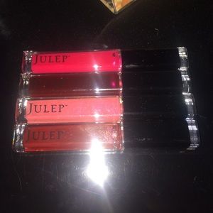 NEW Julep set of 4 lip gloss.