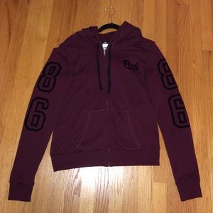 Victoria's Secret Pink Zip Up Hoodie