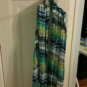 Tribal print scarf