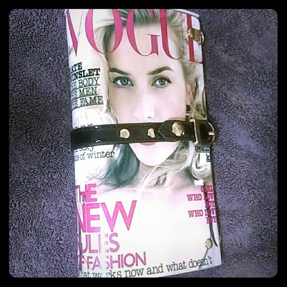 Vogue magazine clutch