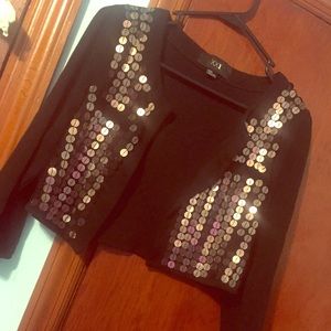 Sequin cardigan