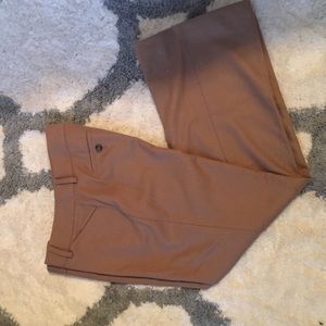 Brown dress paints. Really worn.