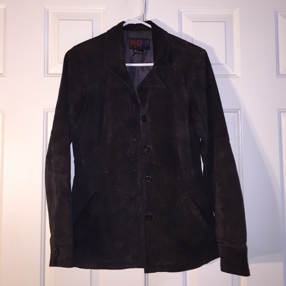Tailored Suede Jacket