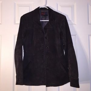 Tailored Suede Jacket