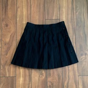 Black Tennis Skirt