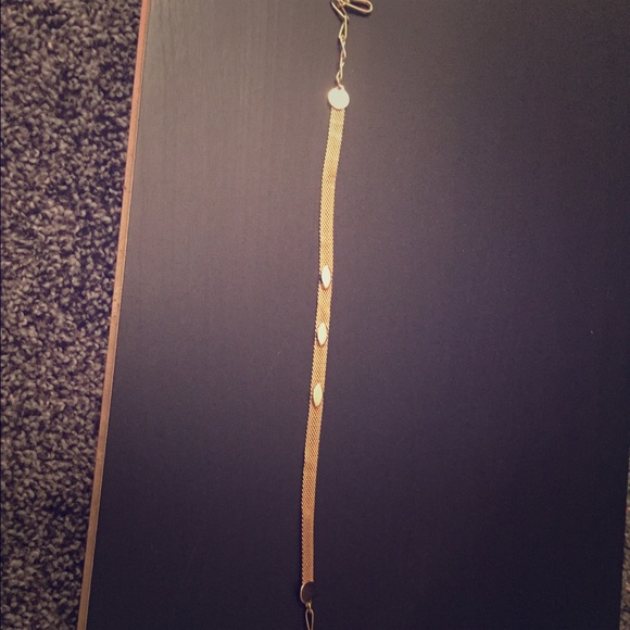 Gold Coated Choker Necklace