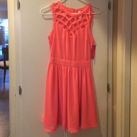 Woman's size XS dress with cutout on front top