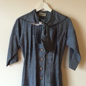 Vintage button down dress
