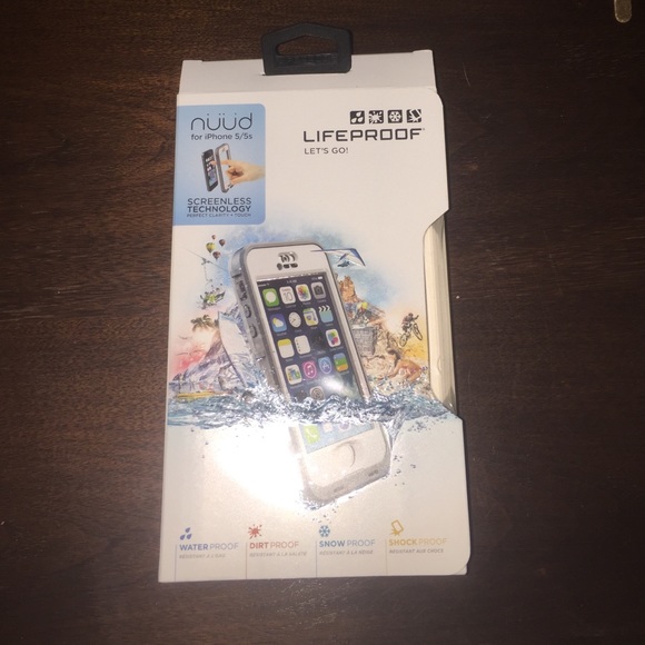 SOLD ❌ Nuud life proof white