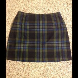 The Limited Plaid Mini Skirt - Size 6