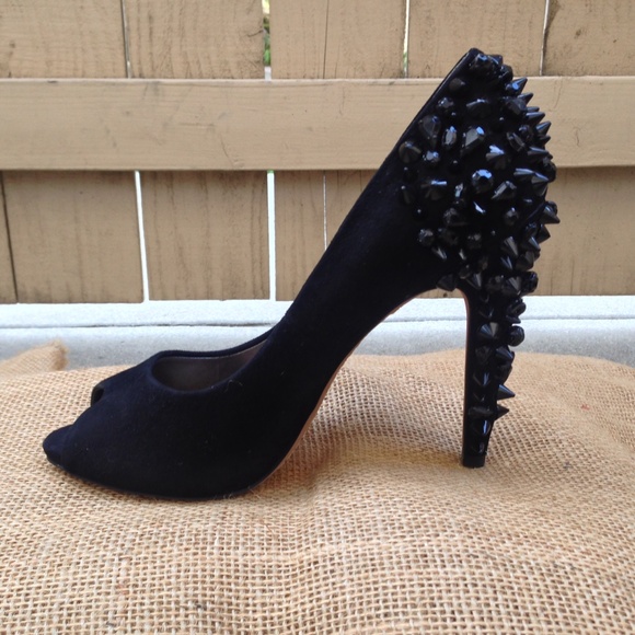 Sam Edelman Shoes - SAM EDELMAN NWT Lorissa Black Suede Heels
