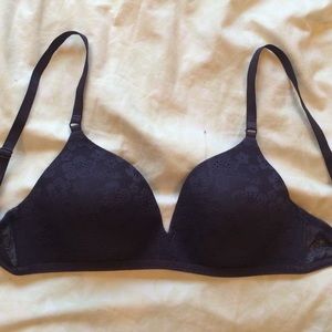 GAP navy wireless bra