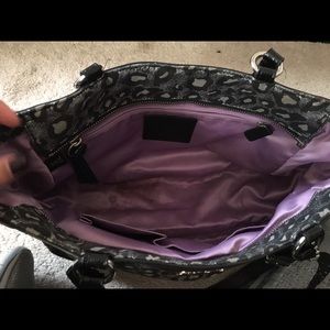 Poppy cheetah print purse
