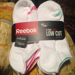 Reebok 6 Pack Low Cut Sock
