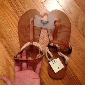 NWT Roxy rope sandals sz 9 (also 7 and 8)