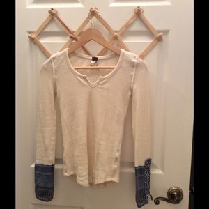We the Free, Free People Top Ski Lodge Cuff XS