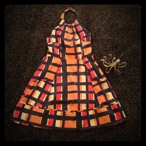 Curry pie halter dress