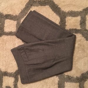 Warm lined dress pants.