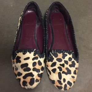 Ann Taylor Loft cheetah flats