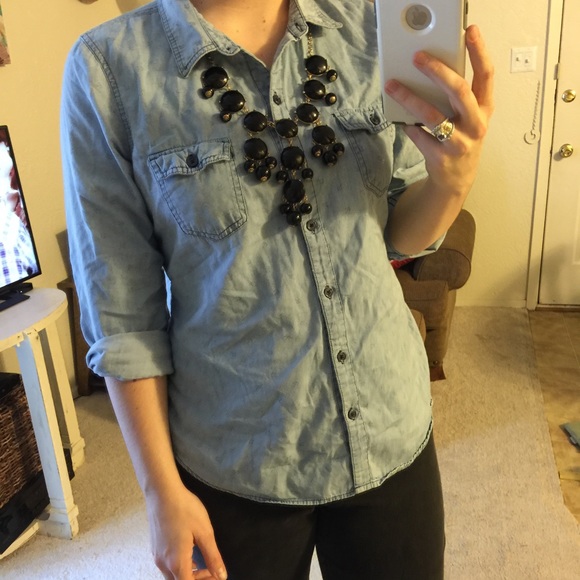 Old Navy Anchor Chambray