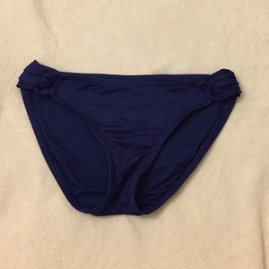 Navy blue bathing suit bottoms