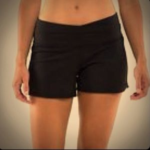 Black Lulu Lemon Astro Short
