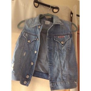 Super cute denim vest