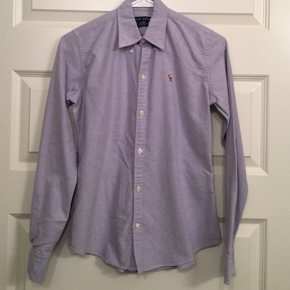 Purple long sleeve Ralph Lauren. Great condition.