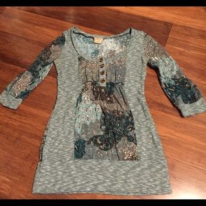 Buckle- Daytrip 3/4 Sleeve Blouse