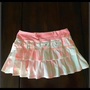 Tie Dye Lululemon Pleat to Street skirt