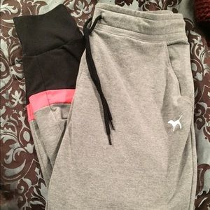 VS PINK SKINNY COLLEGIATE PANT