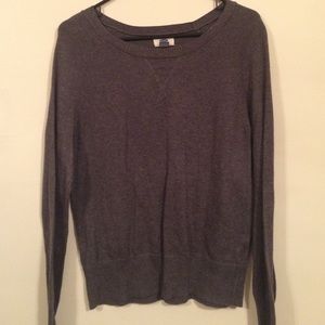 Gray sweater