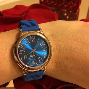 Blue band watch
