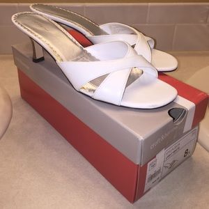 Croft & Barrow Light White Heels