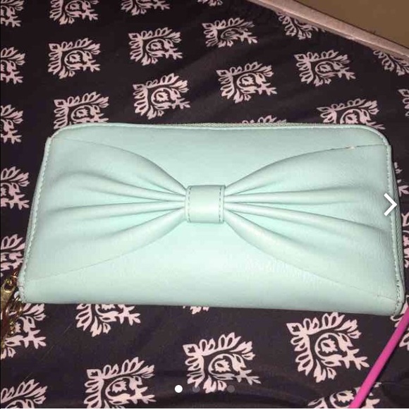 Light blue wallet
