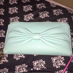 Light blue wallet
