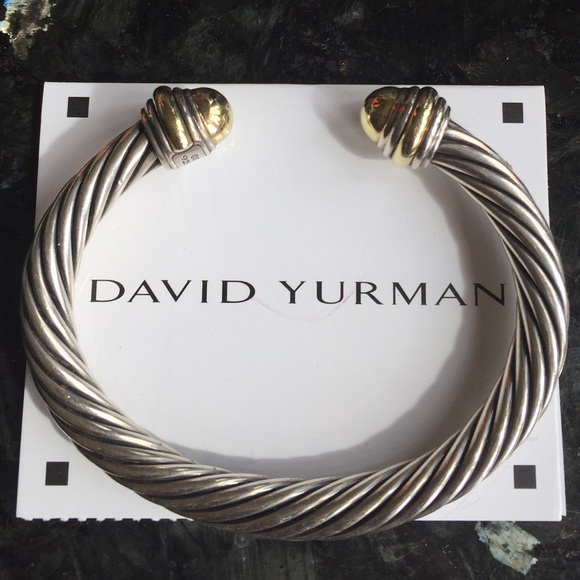 ❤SOLD❤️ David Yurman 7mm cable bracelet silver - Picture 4 of 4