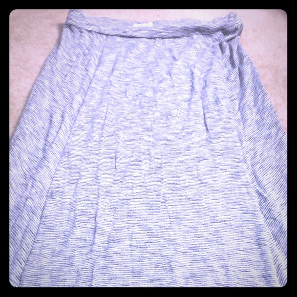 Loft Lou & Grey heather grey maxi skirt