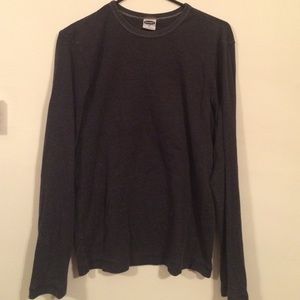 Gray sweater. Men's