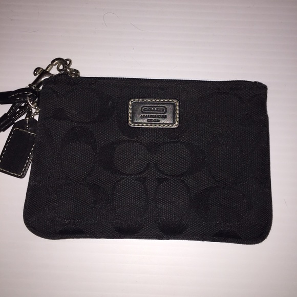 Coach Signature Logo Wristlet - Picture 3 of 4