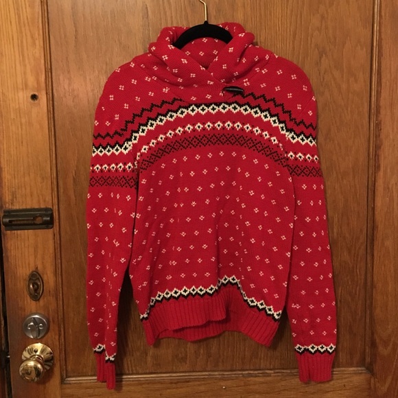 Colorful winter sweater