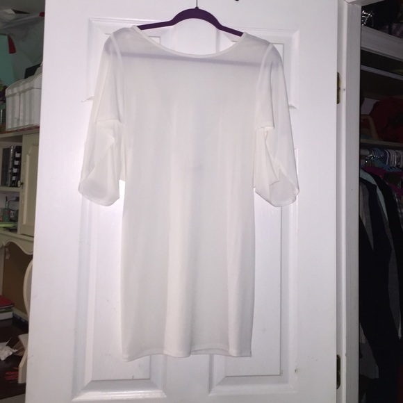White beautiful dress