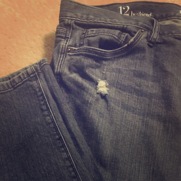 LOFT boyfriend jeans!